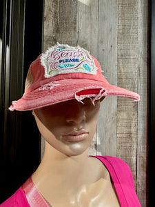 "Beach Please" Baseball Cap