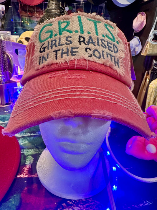 GRITS "Girls Raised in the South" Baseball Cap