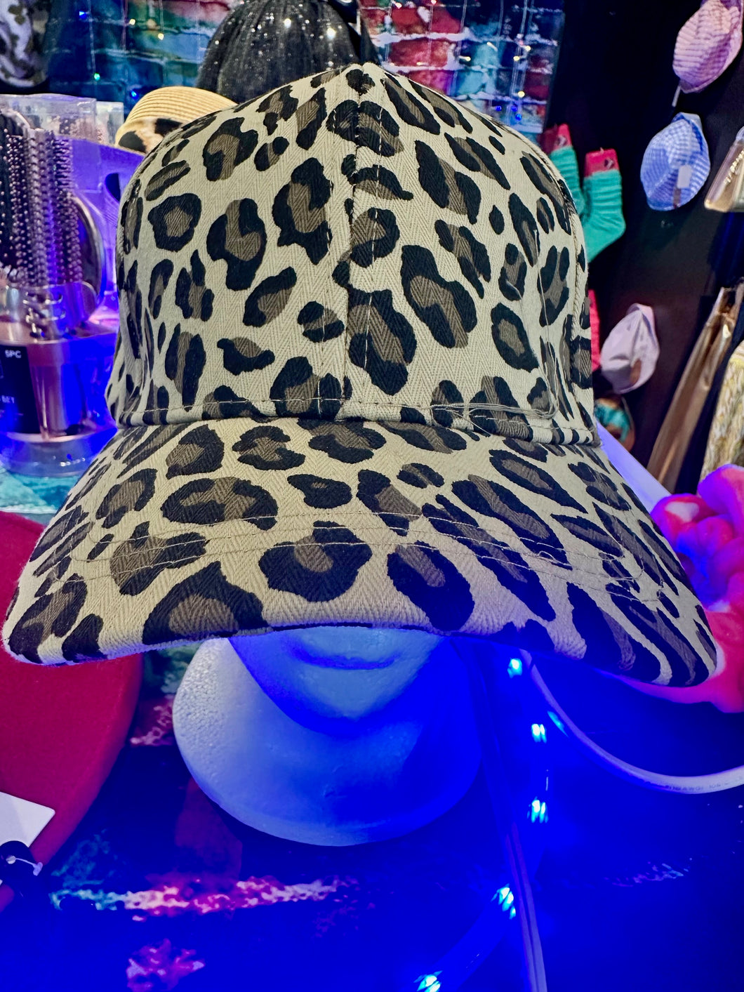 Leopard Baseball Hat/Cap