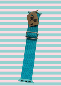 Teal Knit Apple Watch Band