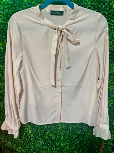 Apricot Front Tie Top