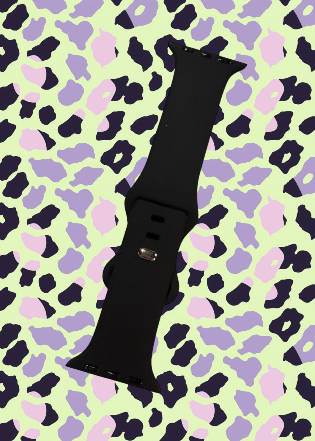 Black Sports Apple Watch Band