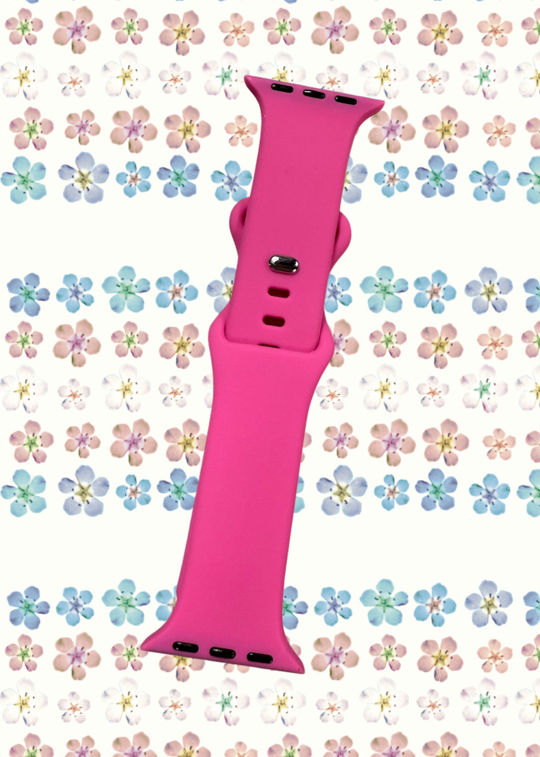 Hot Pink Sports Apple Watch Band