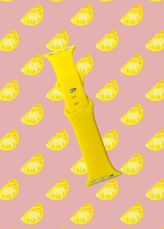 Lemon Yellow Apple Watch Band