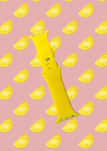 Lemon Yellow Apple Watch Band