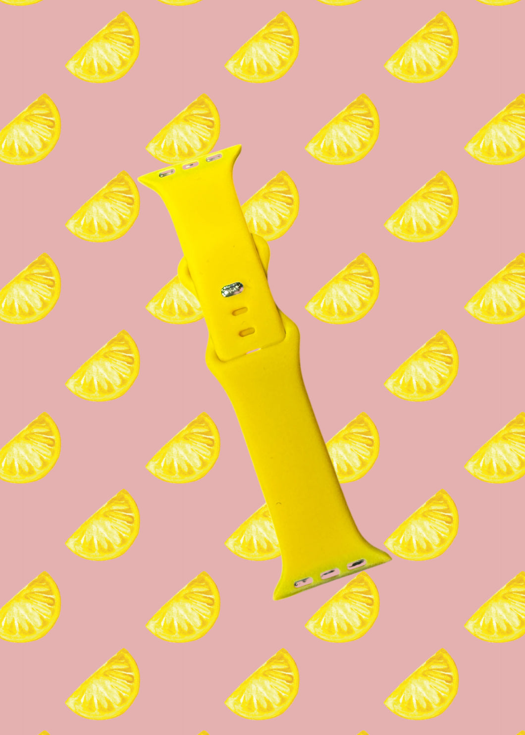 Lemon Yellow Apple Watch Band