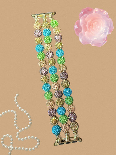 Colorful Beaded Apple Watch Band