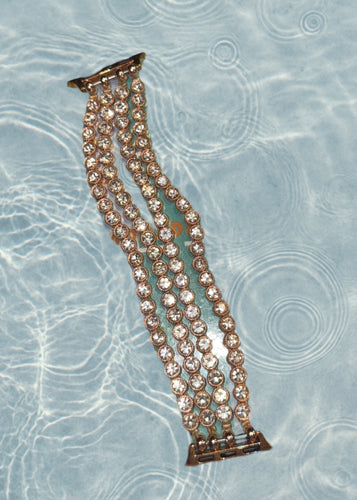Gold Beaded/Blingy Apple Watch Band