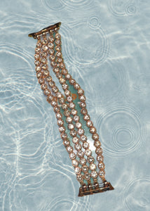Gold Beaded/Blingy Apple Watch Band