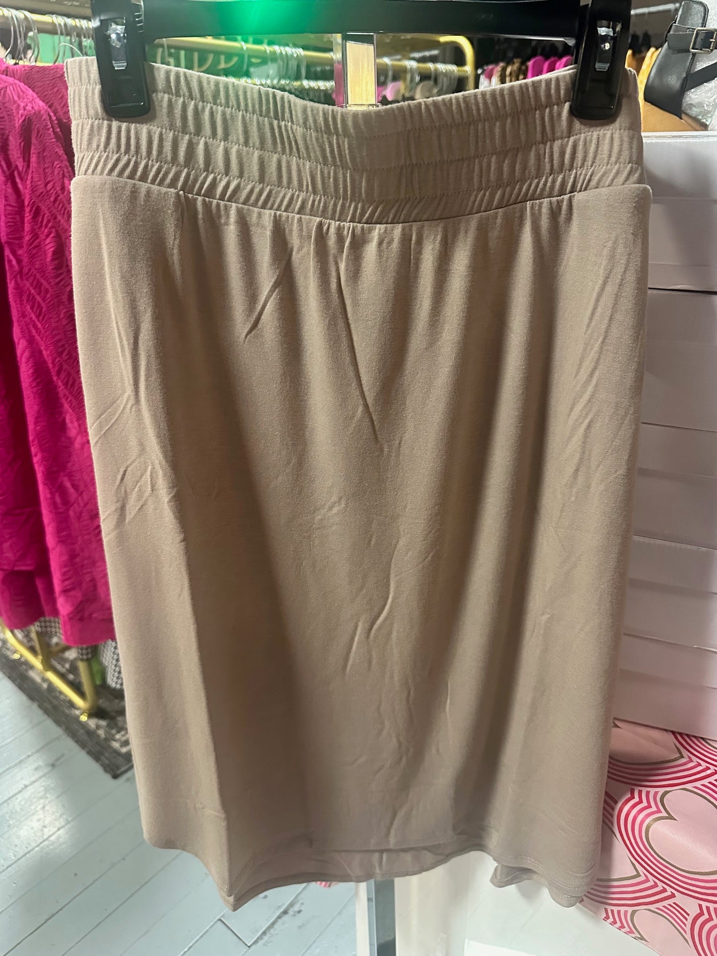 Wide Band Comfort Casual Skirts (9 Options)