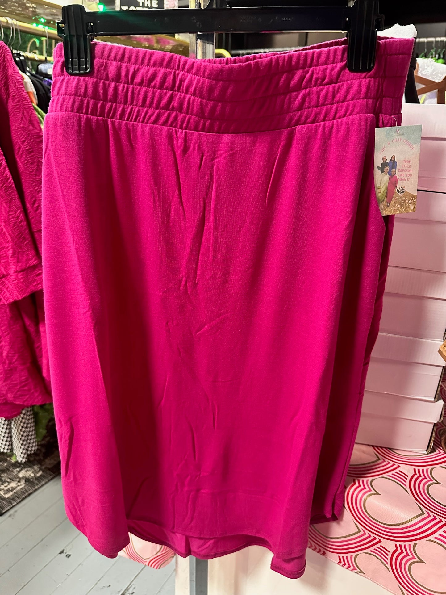 Wide Band Comfort Casual Skirts (9 Options)