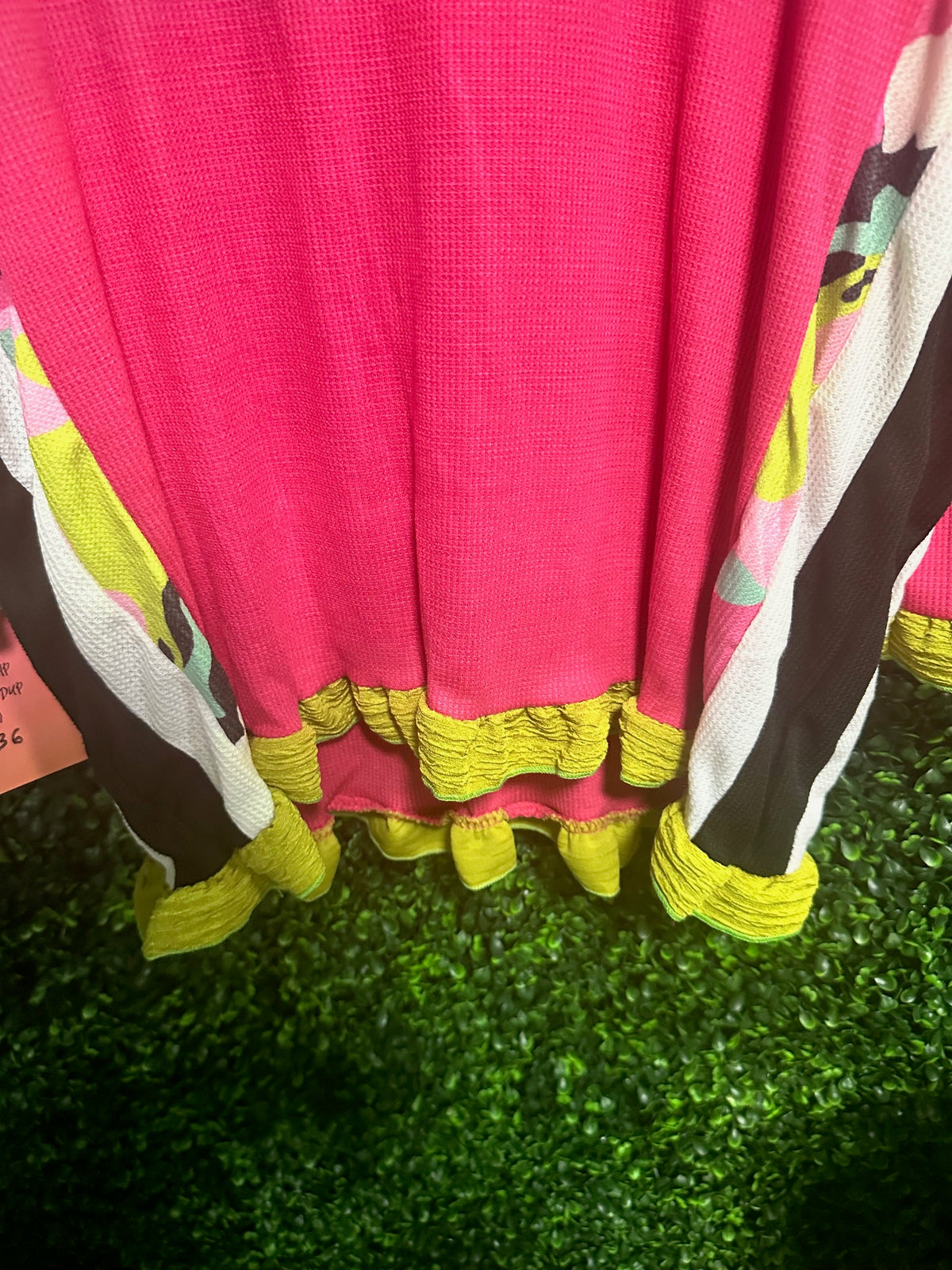 Pink Multi-Colored Fun/Funky Top