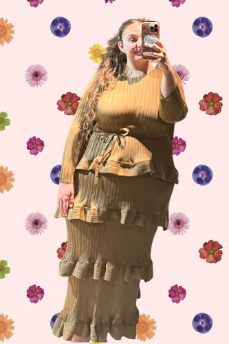 FUNKY PLEATED RUFFLE