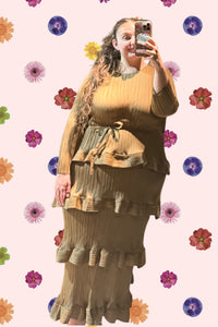 FUNKY PLEATED RUFFLE