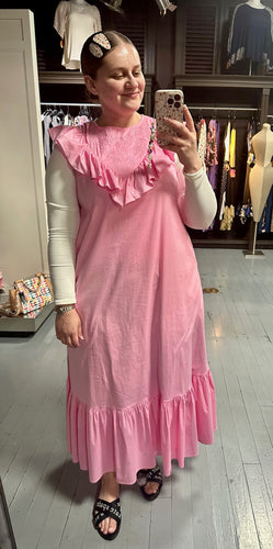 Bubblegum Pink Summery Dress