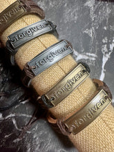 Load image into Gallery viewer, FORGIVEN LEATHER BRACELET