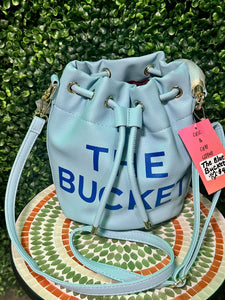 Blue "The Bucket" Bucket Bag