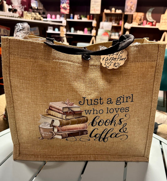"Just A Girl..." Large Tote Bag