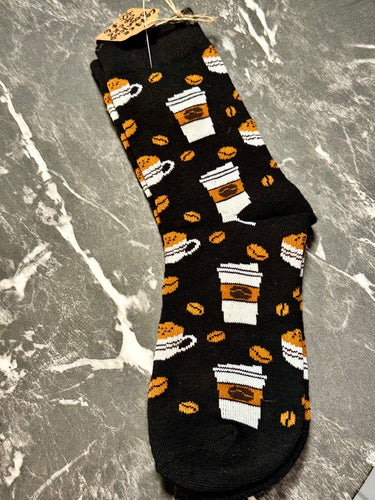 Coffee & Coffee Beans Women's Socks