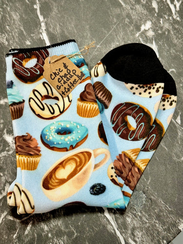 Donuts & Sweets Novelty Socks
