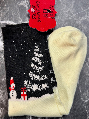 Snowman Christmas Novelty Socks