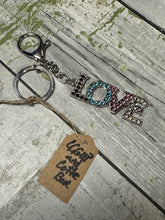 Load image into Gallery viewer, &quot;Love&quot; Blingy Keychain (3 Options)
