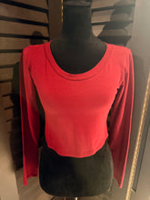 Load image into Gallery viewer, Basic Layering Crop Top Long Sleeve Tees (5 Options)