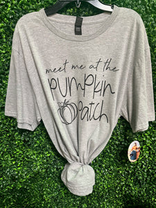 "Meet Me at the Pumpkin Patch" Fall T-Shirt