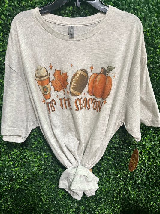 "Tis the Season" Football Fall T-Shirt