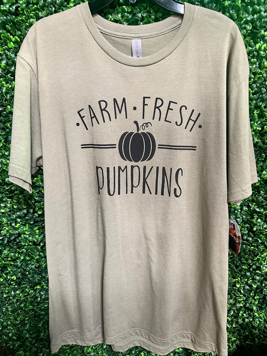 "Farm Fresh Pumpkins" Fall T-Shirt