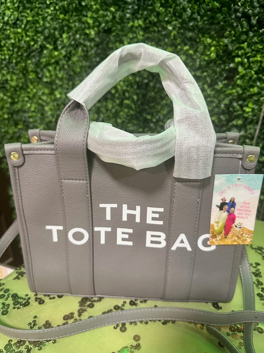 Gray "The Tote Bag" Purse