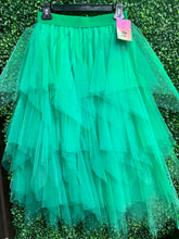 Load image into Gallery viewer, Fun/Funky Cut Tulle Skirts (5 Options)