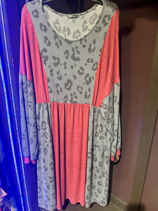 Leopard Tunic/Dress Plus Size (2 Options)