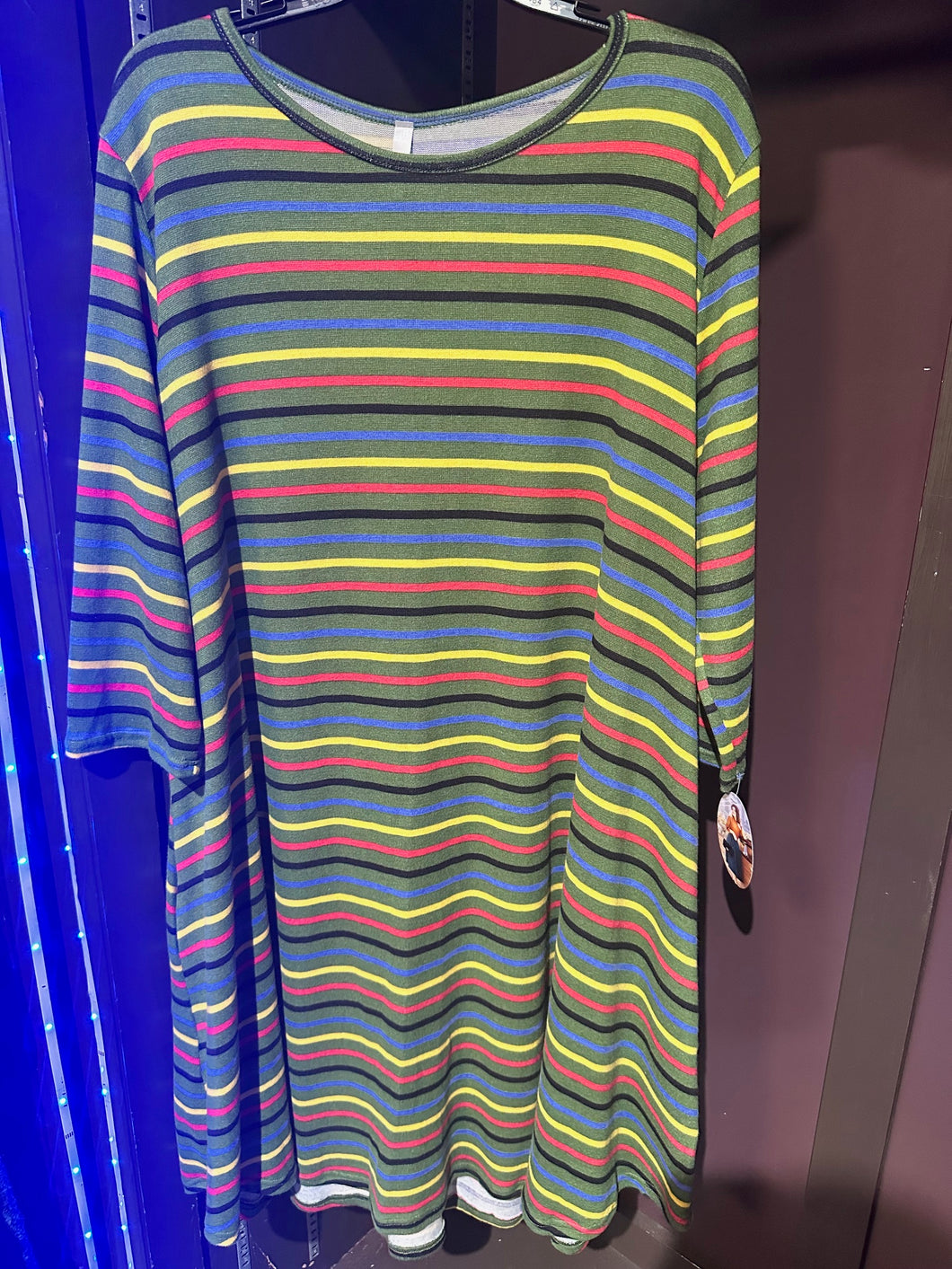 Colorful Striped Tunic/Dress