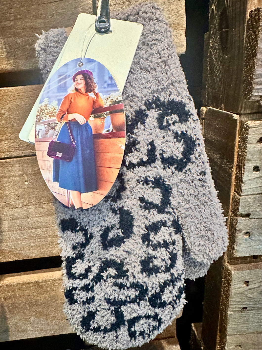 Leopard Soft & Fuzzy Mittens