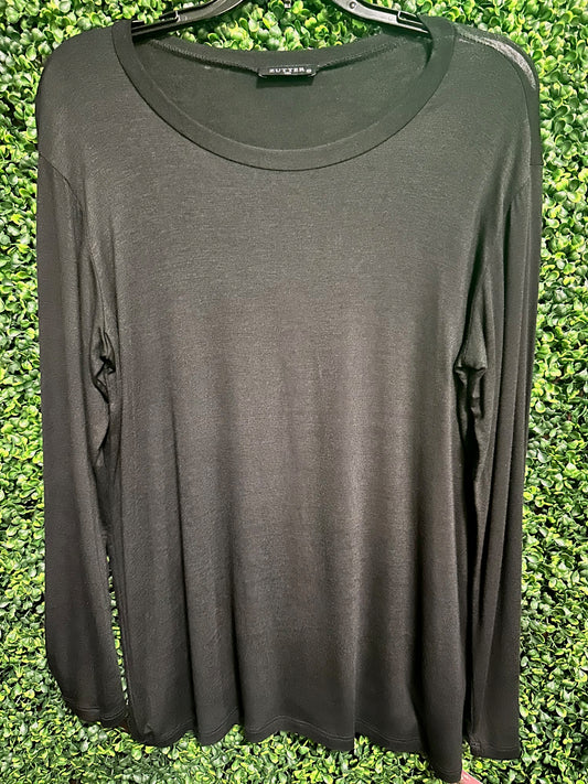 Black Lightweight Layering Top