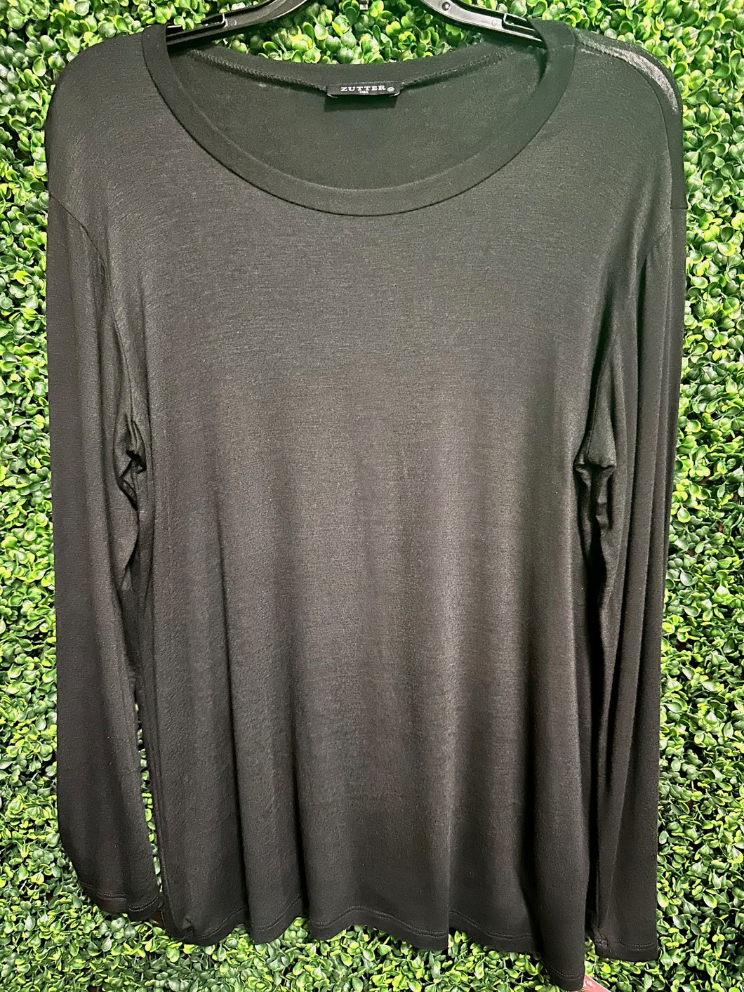 Black Lightweight Layering Top