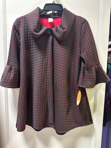 Pin-Striped & Button Jacket (2 Options)