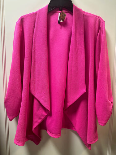 3/4 Sleeve Open Jacket (2 Options)