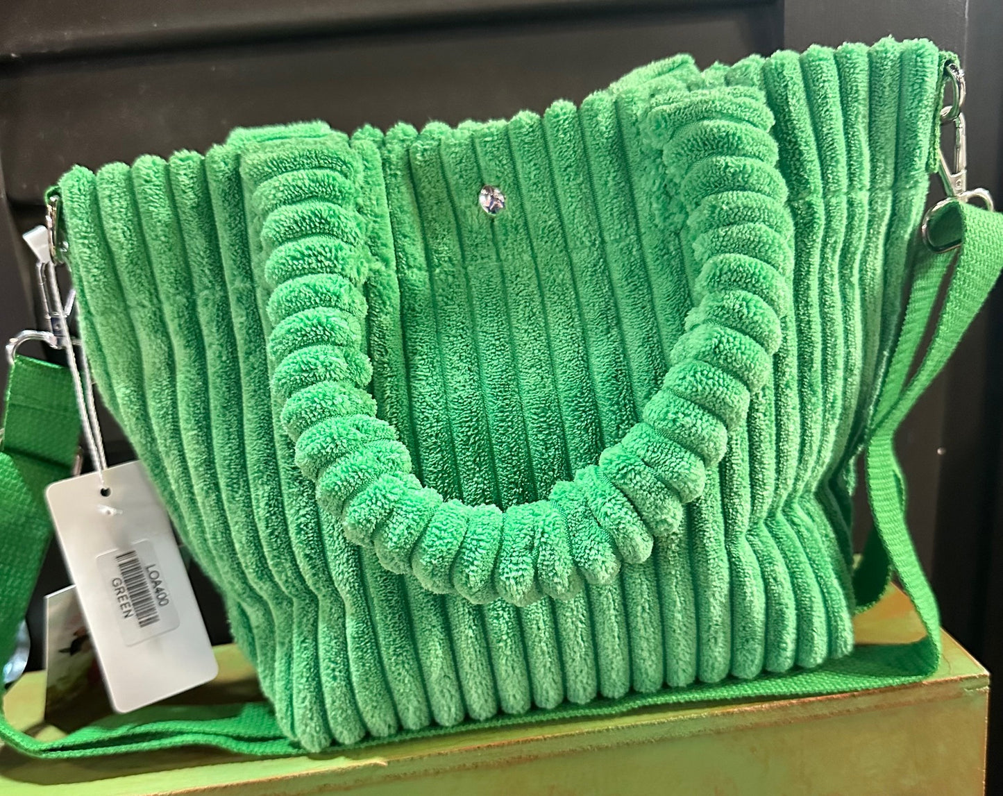 Soft Corduroy Fashionable Bag (3 Options)