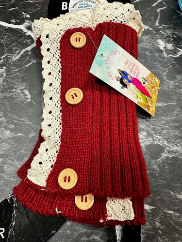 Lacey Long Boot Cuffs (3 Options)