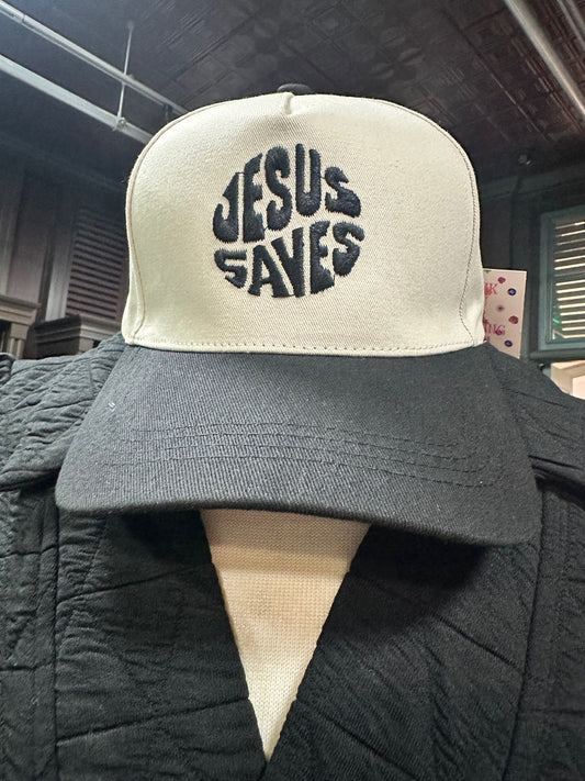 "Jesus Saves" Baseball Hat