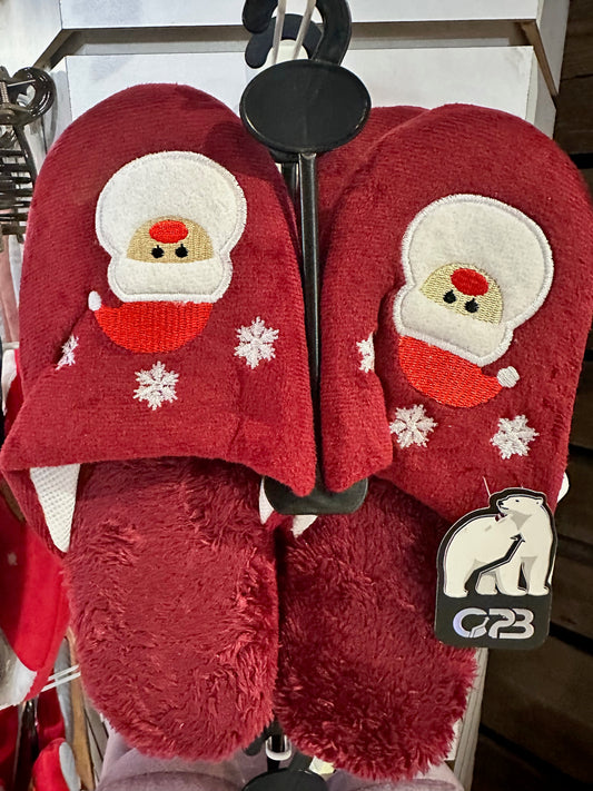 Santa Claus Plush Slippers (3 Options)
