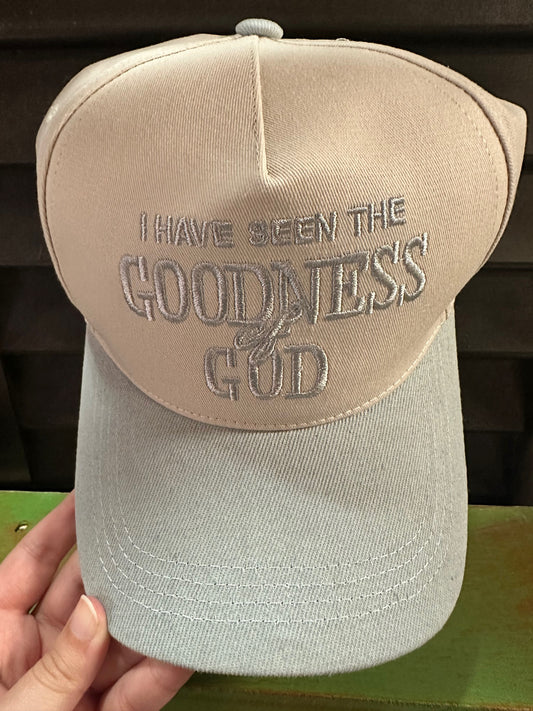 "I Have Seen the Goodness of God" Baseball Hat