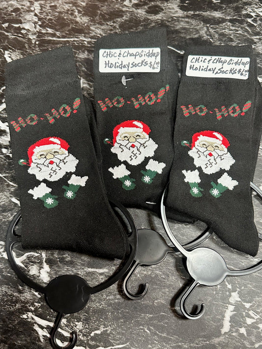 Ho Ho Santa Claus Fun Socks
