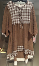 Load image into Gallery viewer, Plaid High-Low Top/Tunic (2 Options)