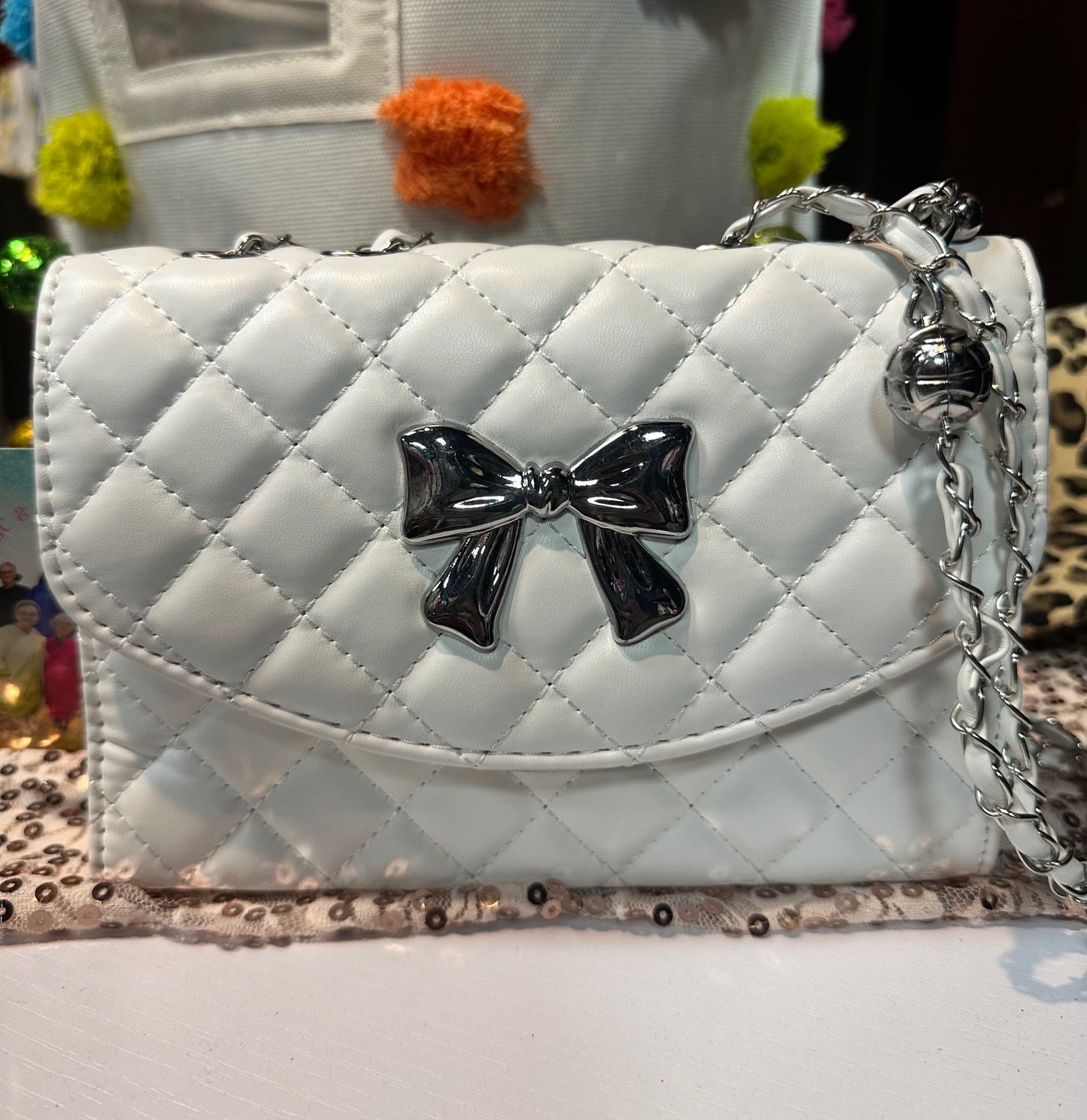 Quilted Bow Purse (2 Options)
