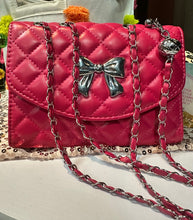 Load image into Gallery viewer, Quilted Bow Purse (2 Options)