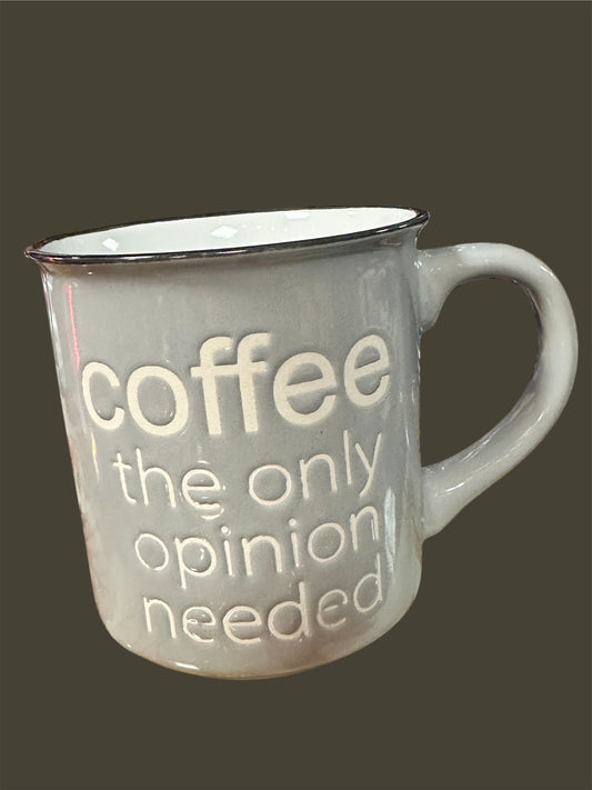 THE ONLY OPTION COFFEE MUG