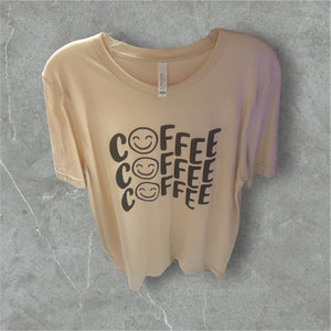 SMILEY COFFEE TEE